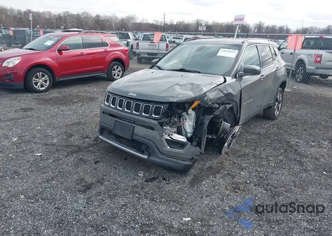 2020 Jeep Compass Limited 4X4 from USA, damaged, VIN 3C4NJDCB6LT157949